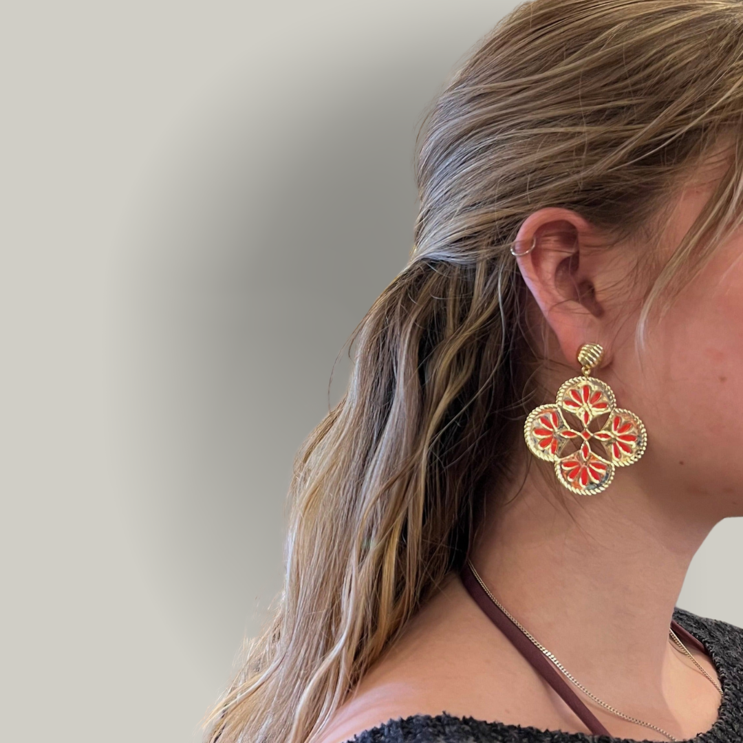 Natalie Wood - Sea Breeze Statement Earrings