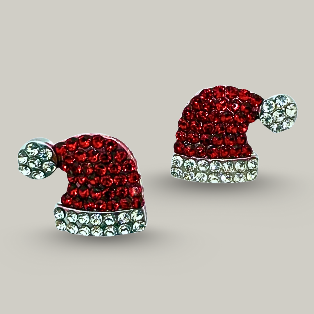 Audrey's - Santa Hat Earrings