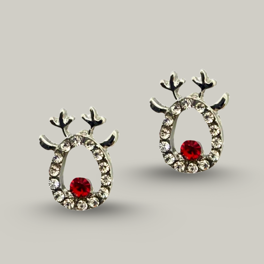 Audrey's - Reindeer Stud Earrings