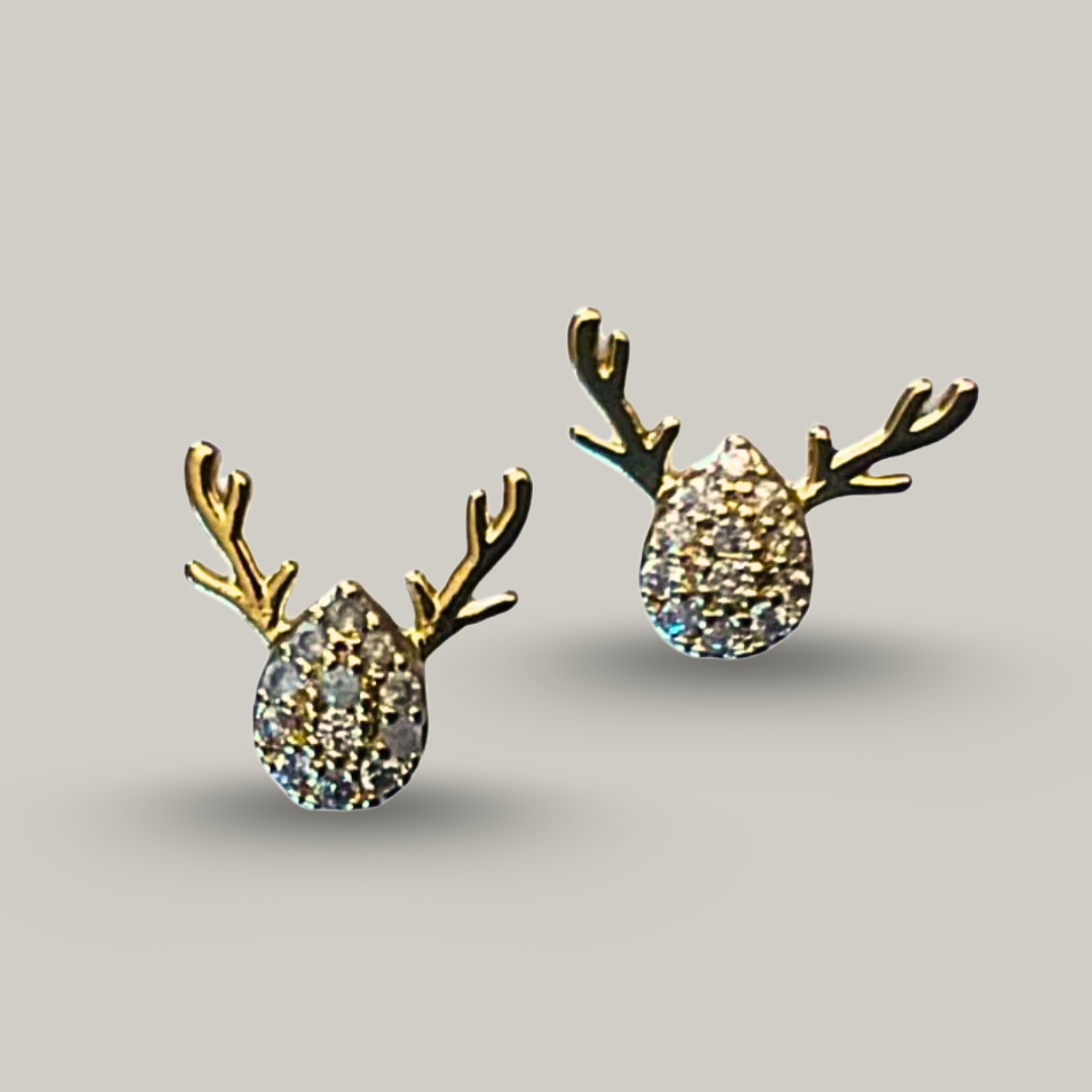 Audrey's - Reindeer Antler Earrings
