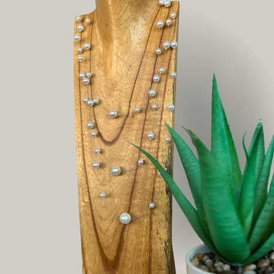 Jacqueline Kent - Layered Pearl Necklace
