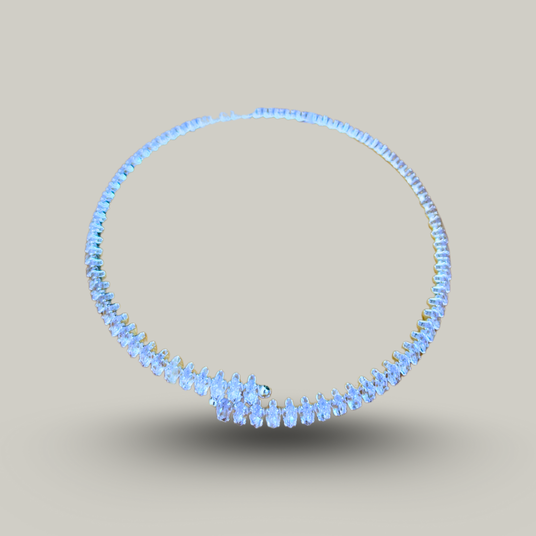 Jacqueline Kent - Diamond Choker Necklace