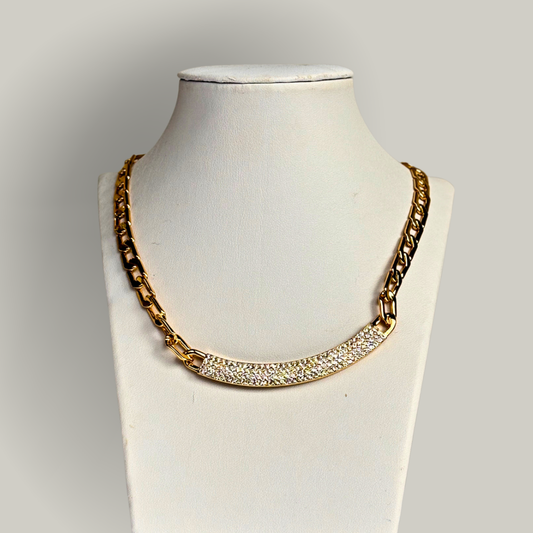 Jacqueline Kent - Chain Link Choker Necklace