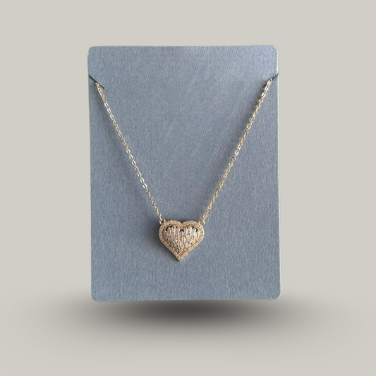 Jacqueline Kent - Dainty Heart Pendant Necklace