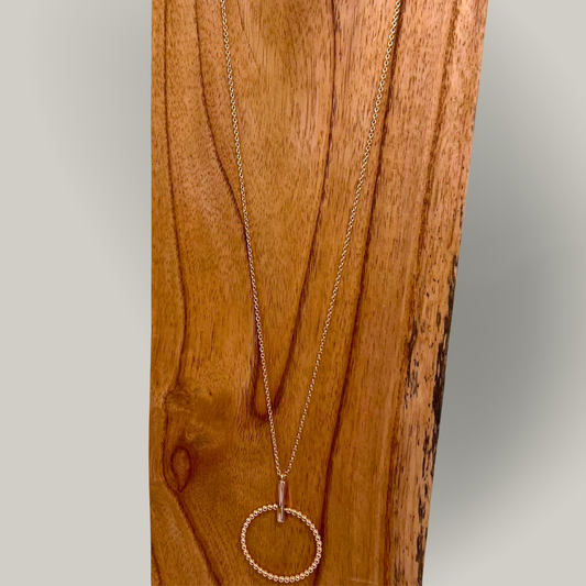 Merx - Gold Chain With Round Pendant