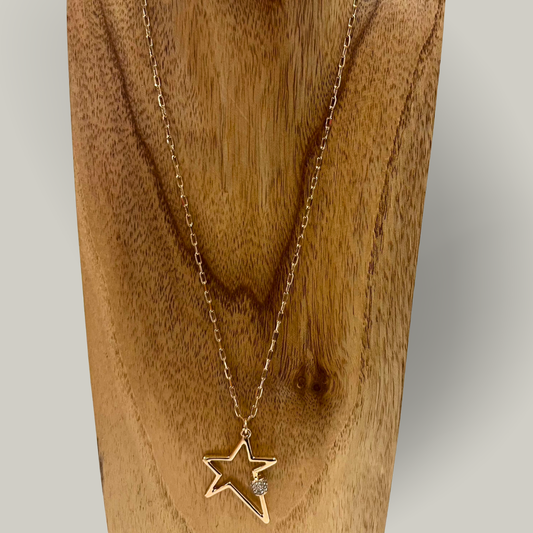 Merx - Star Pendant With Bling