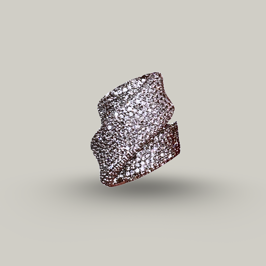 Evershine - Large Zig-Zag Style Ring