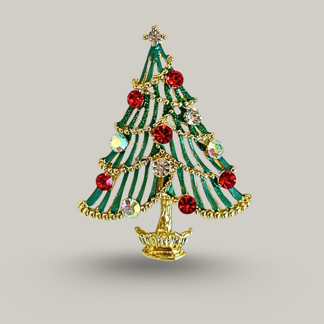 Jacqueline Kent - Christmas Tree Brooch