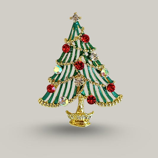 Jacqueline Kent - Christmas Tree Brooch
