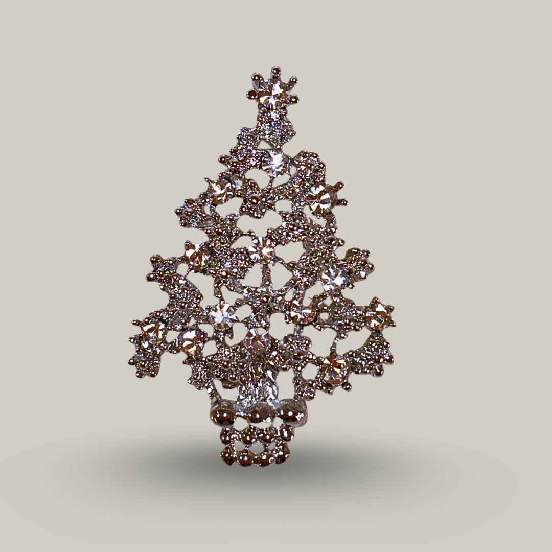 Evershine - Bling Christmas Tree Brooch