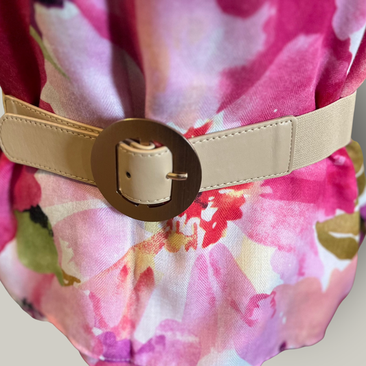 S.M.D. - Belt With Rounded Buckle