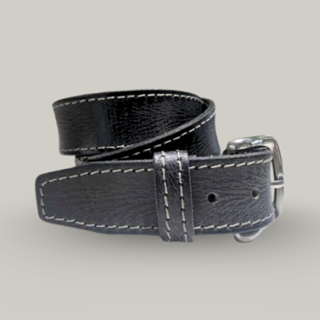 Armoir - Large Stitch Leather Belt