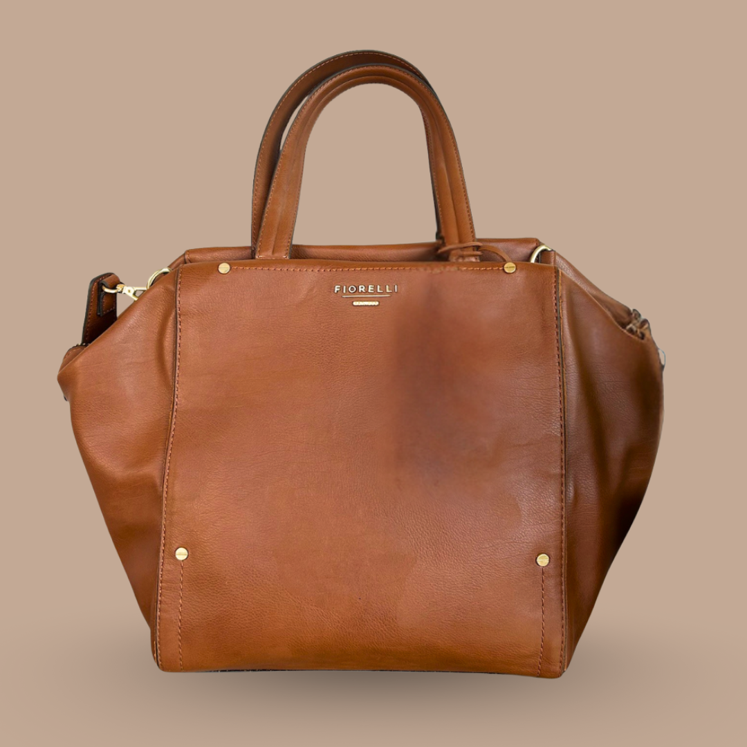 Inzi - Faux Leather Slouch Doctor Bag