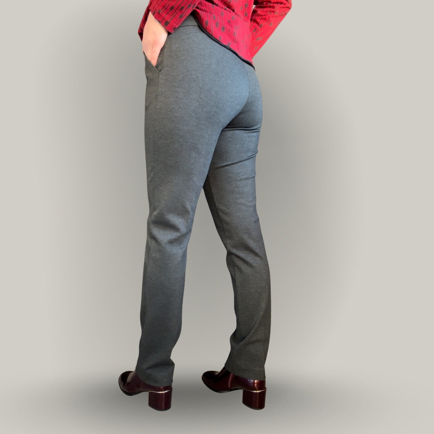 Lasania - Straight Leg Dress Pants