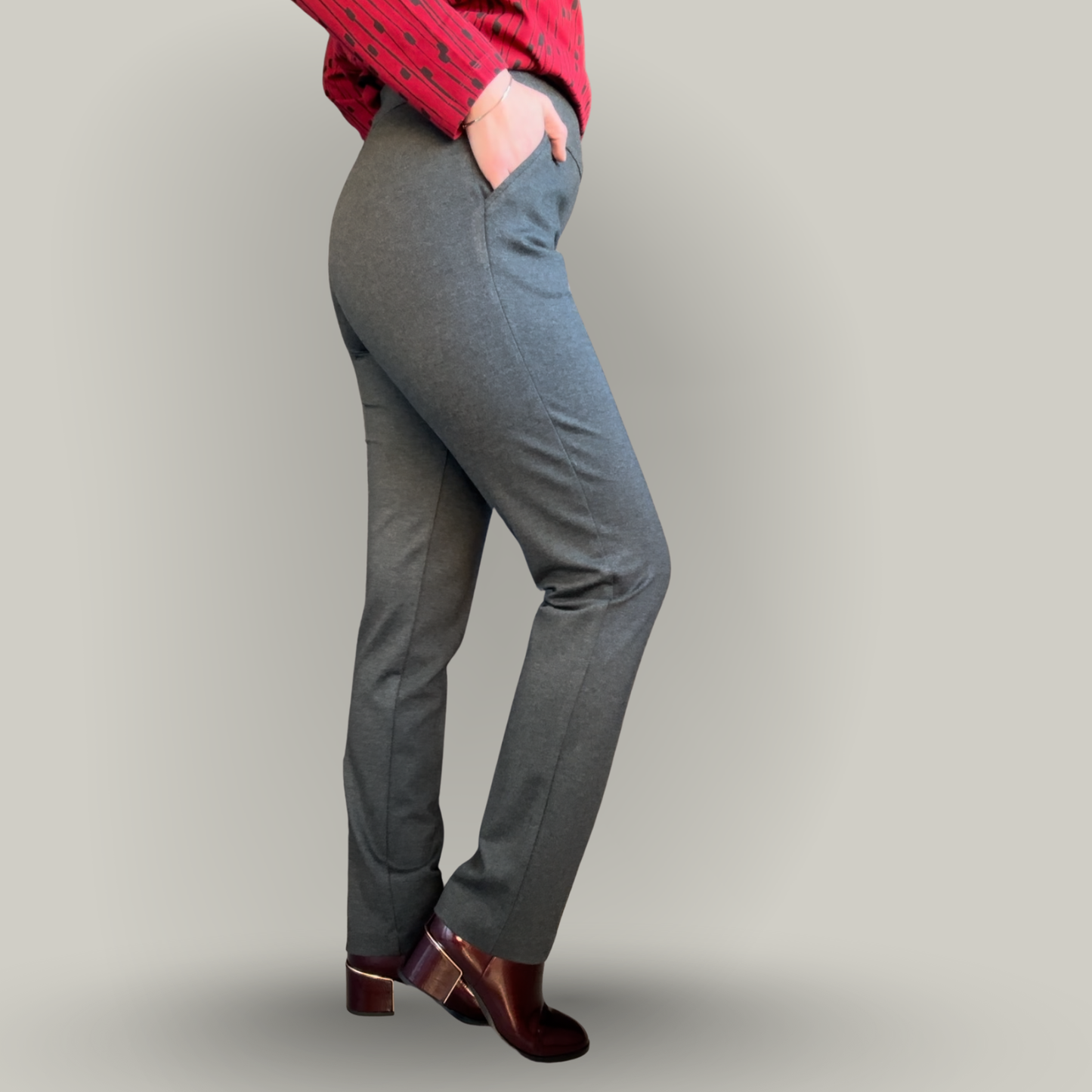 Lasania - Straight Leg Dress Pants