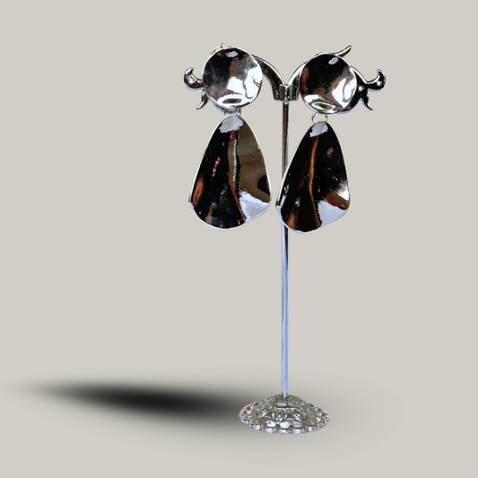 Fashion Jewelry - Simple Petal Clip-On Earrings