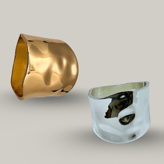 Merx - Textured Bangle Bracelet