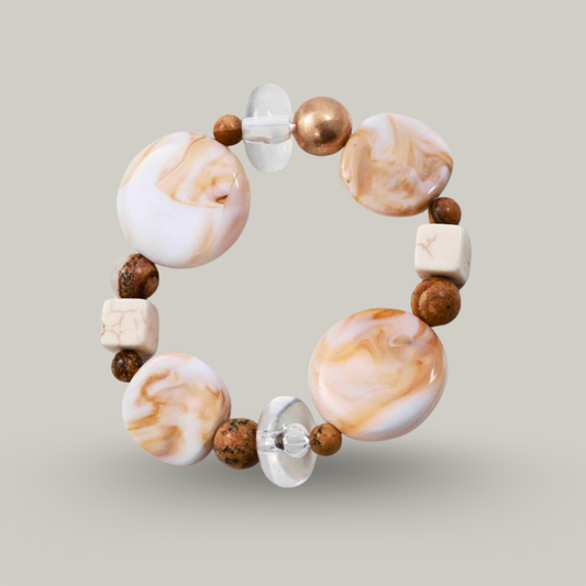 Merx - Smooth Stone Bracelet