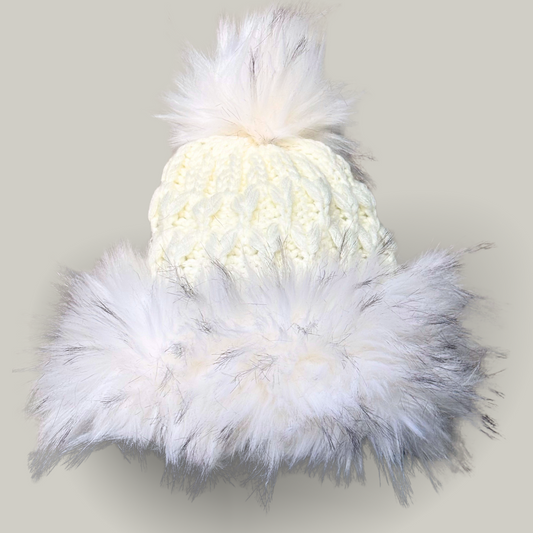 Memories - Knit Faux Fur Hat