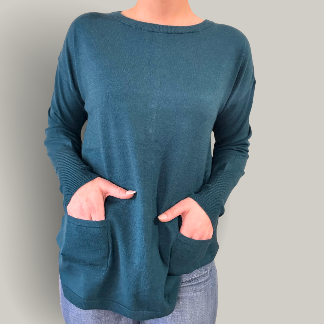 Orly - Sweater With Colorful Button Detail