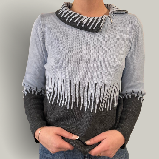 Skovhuus - Split Neck Sweater