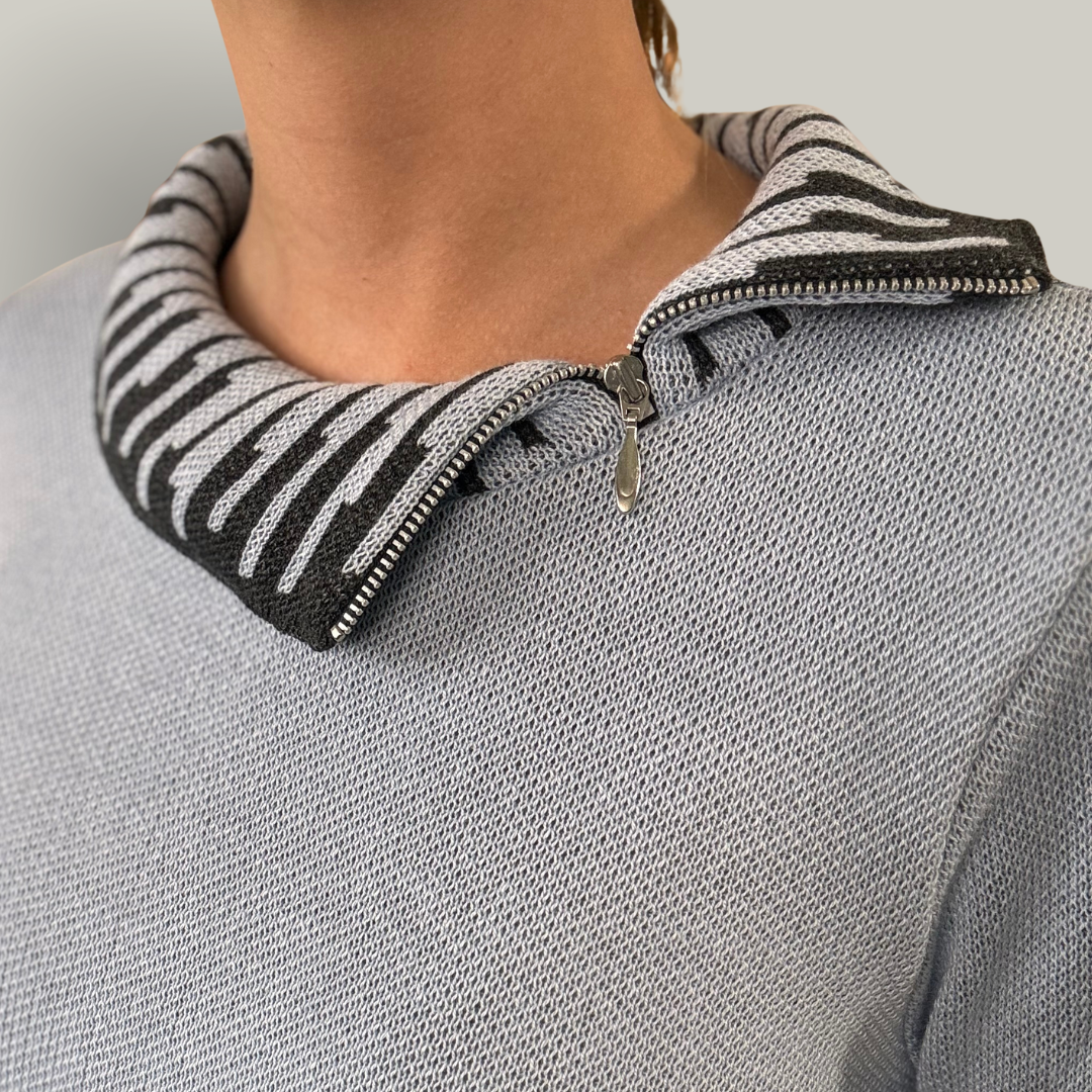 Skovhuus - Split Neck Sweater
