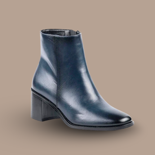 Little Empresses - Skinny Block Heeled Bootie