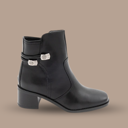 Little Empresses - Block Heel Ankle Bootie