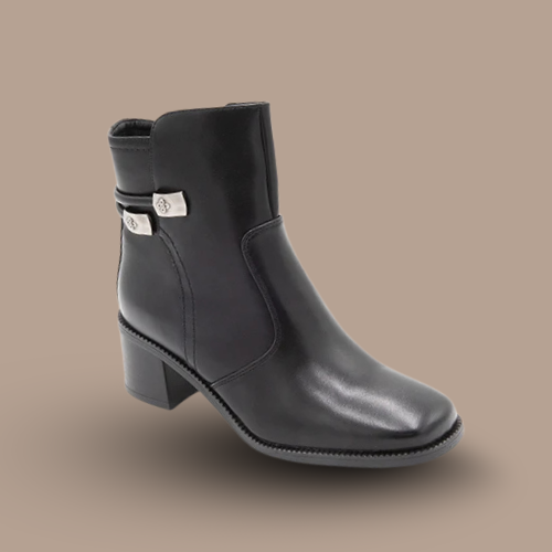 Little Empresses - Block Heel Ankle Bootie