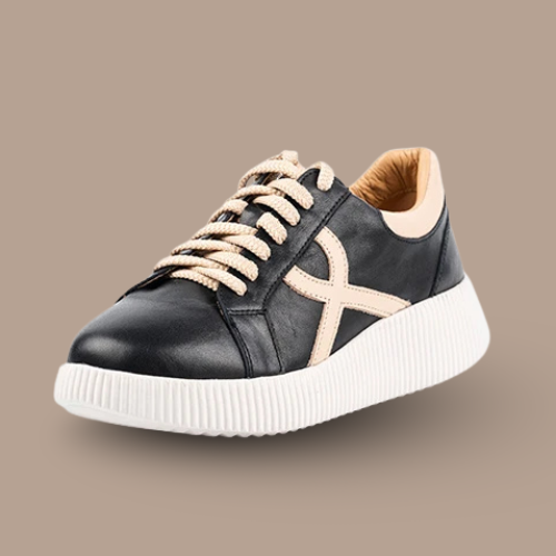 Little Empresses - Genuine Leather Lace-Up Sneaker