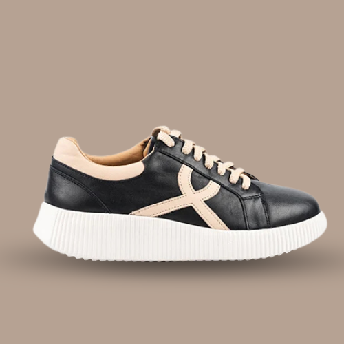 Little Empresses - Genuine Leather Lace-Up Sneaker