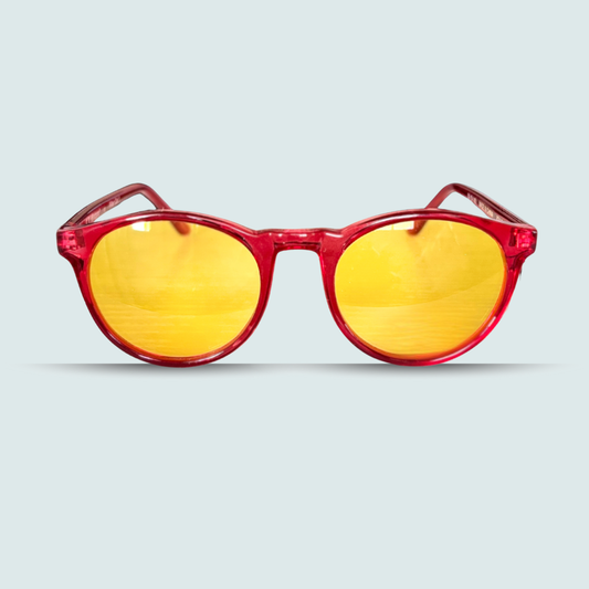 A.J Morgan - Circular Full-Rim Sunglasses