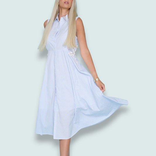 Picadilly - Sleeveless Floral Embellished Dress