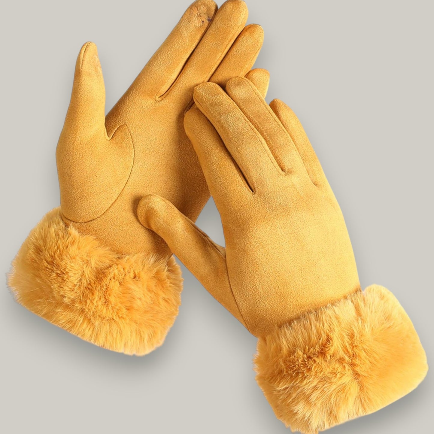 Belle Dame - Luxe Faux Suede Gloves