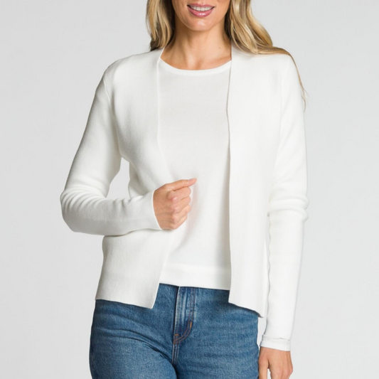 DKR - Double Knit Open Cardigan