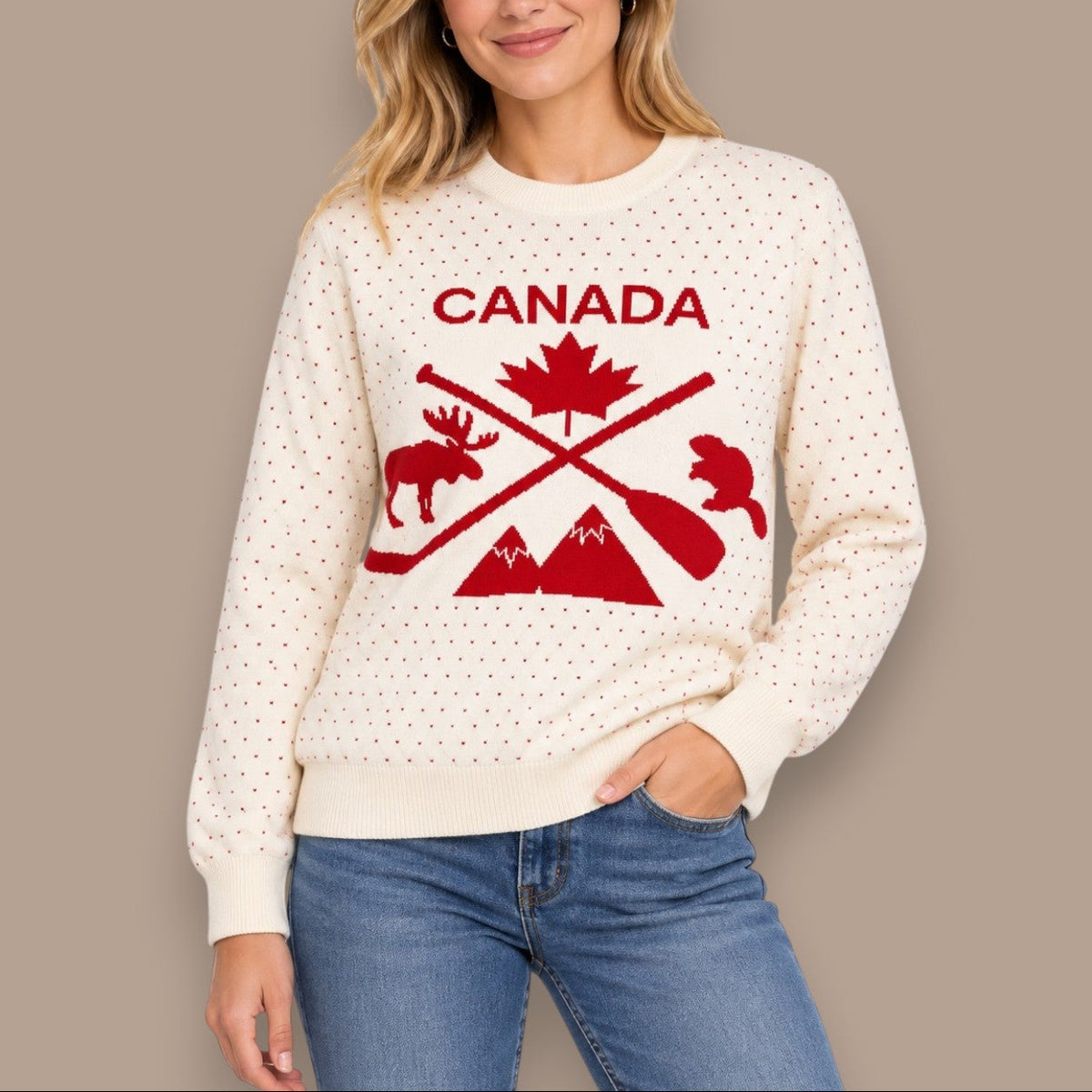 Canada Knitwear - Canada Heritage Knit Sweater