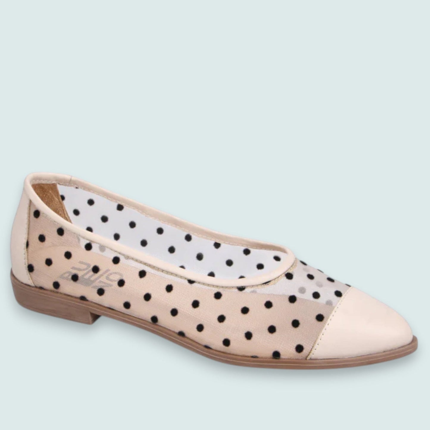 Bueno - Polka Dot Mesh Flat