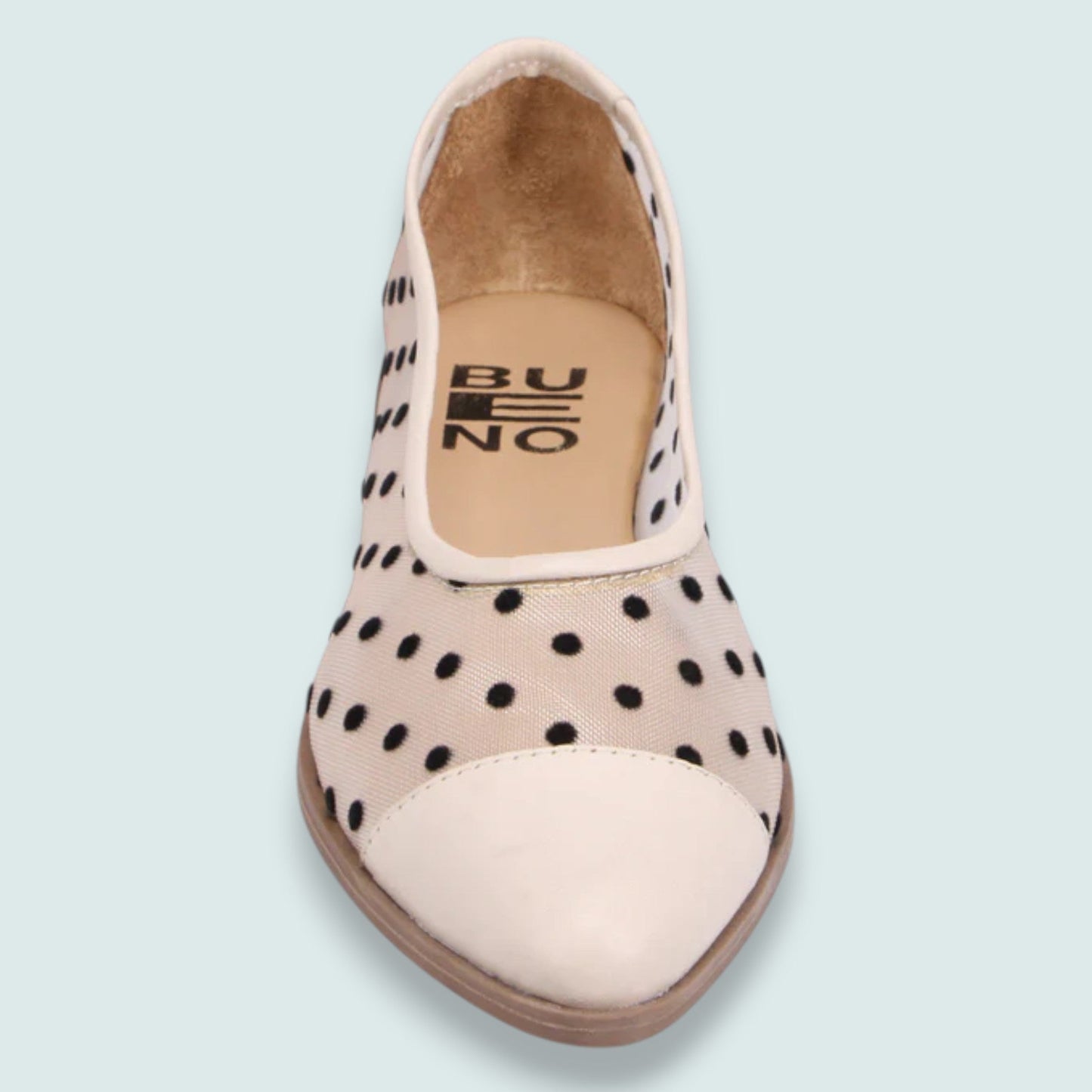 Bueno - Polka Dot Mesh Flat