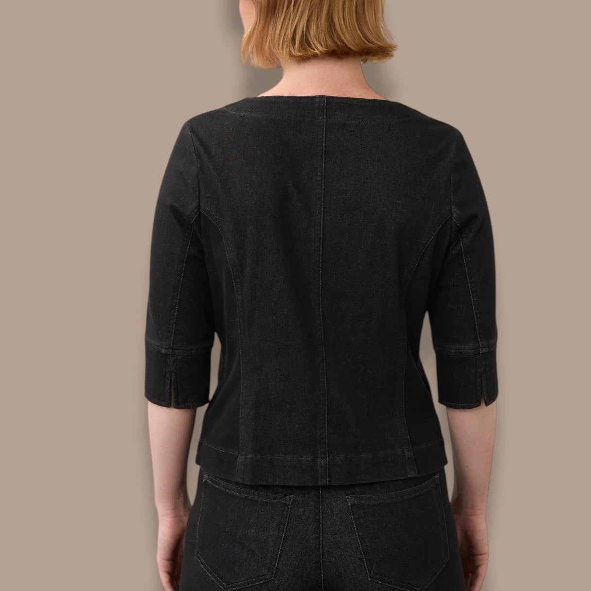 FDJ - Tailored Button-Front Top