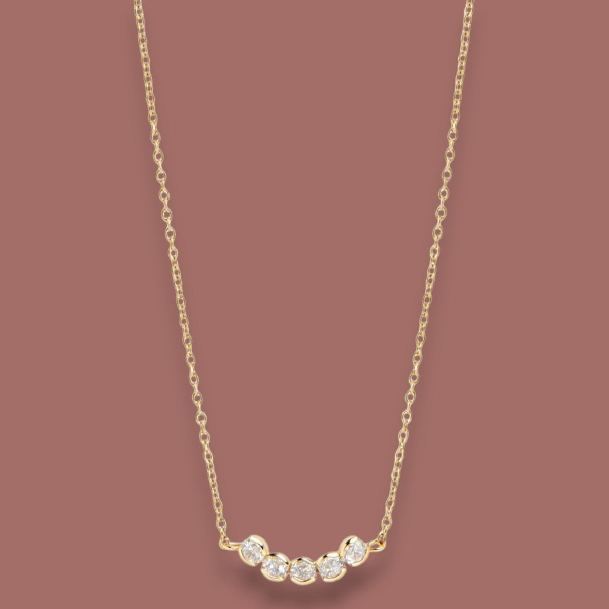 Mia - Dahlia Pendant Necklace