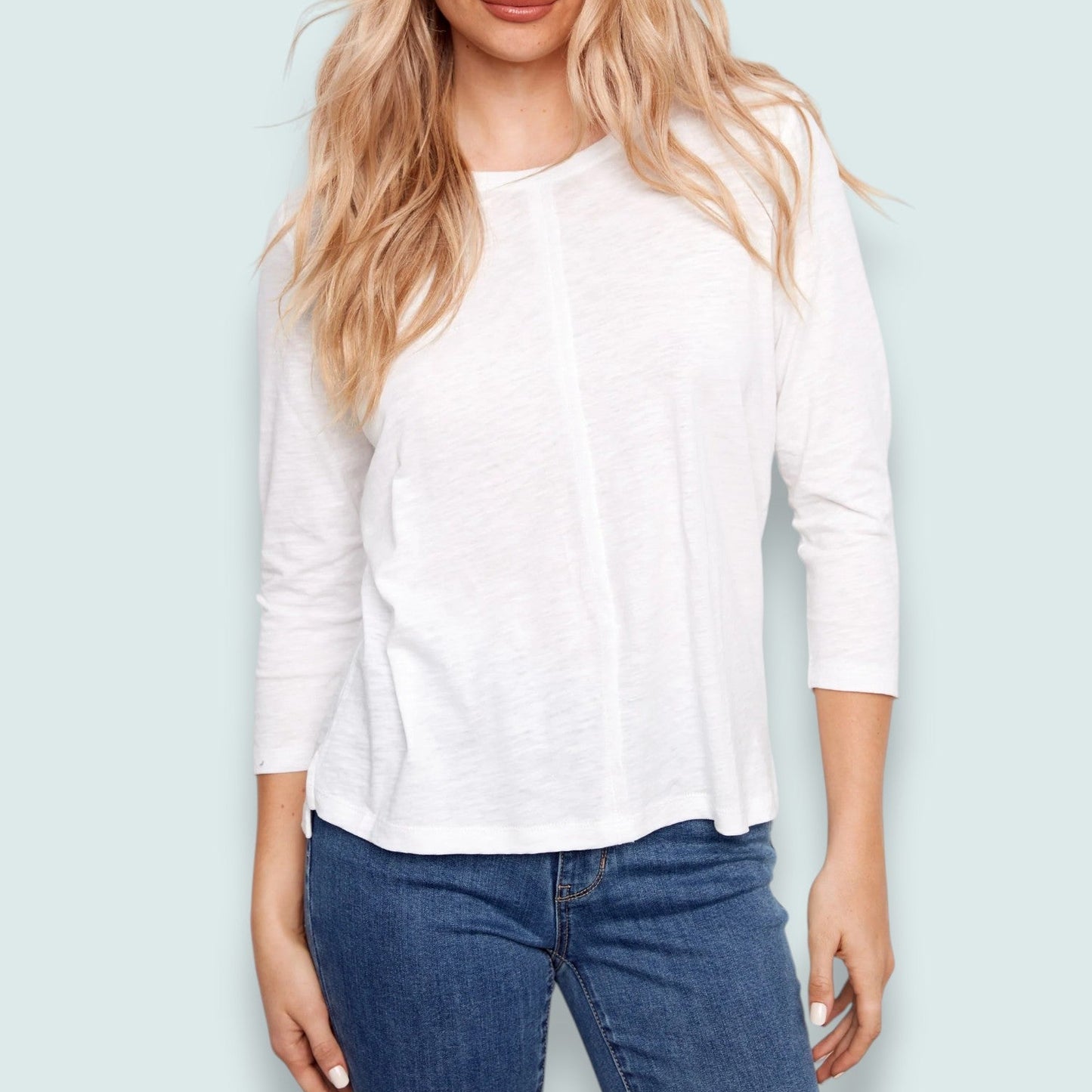 Charlie B - Organic Cotton 3/4 Sleeve Top