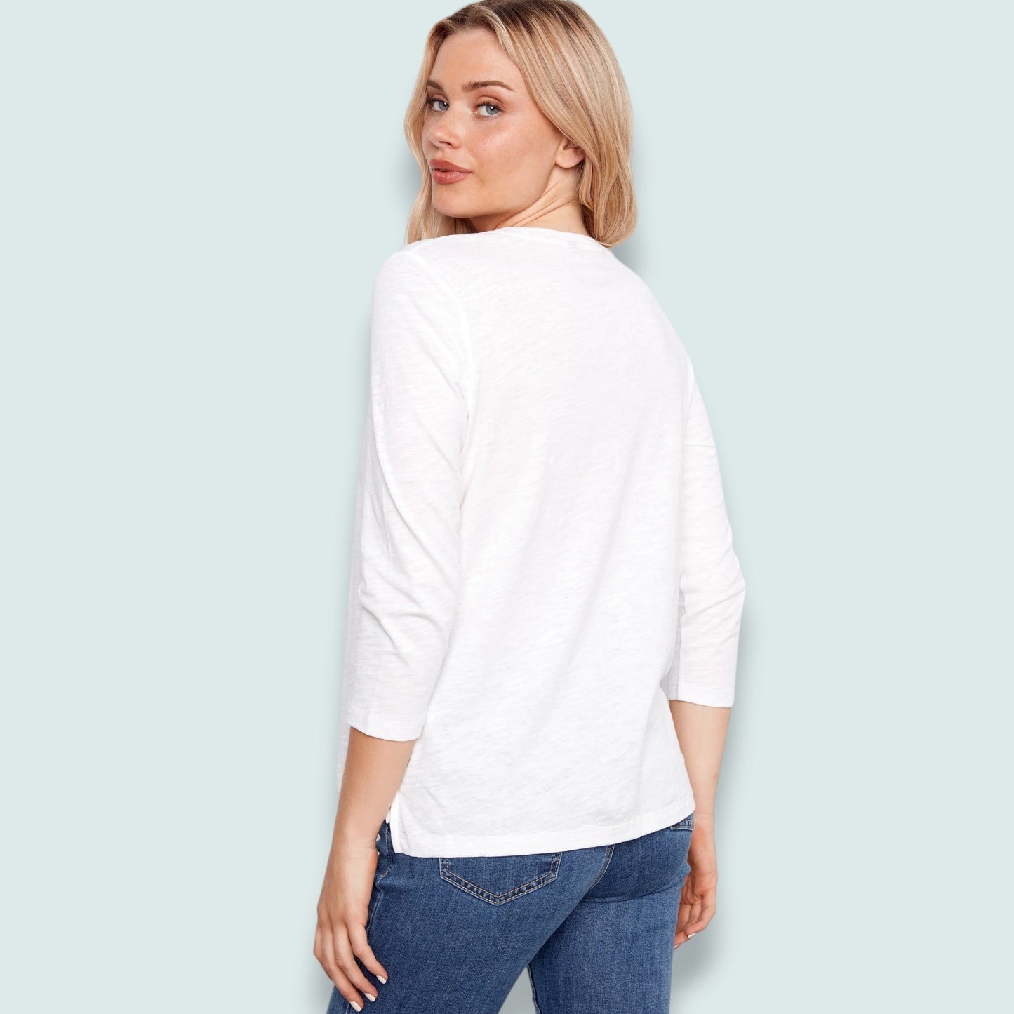 Charlie B - Organic Cotton 3/4 Sleeve Top
