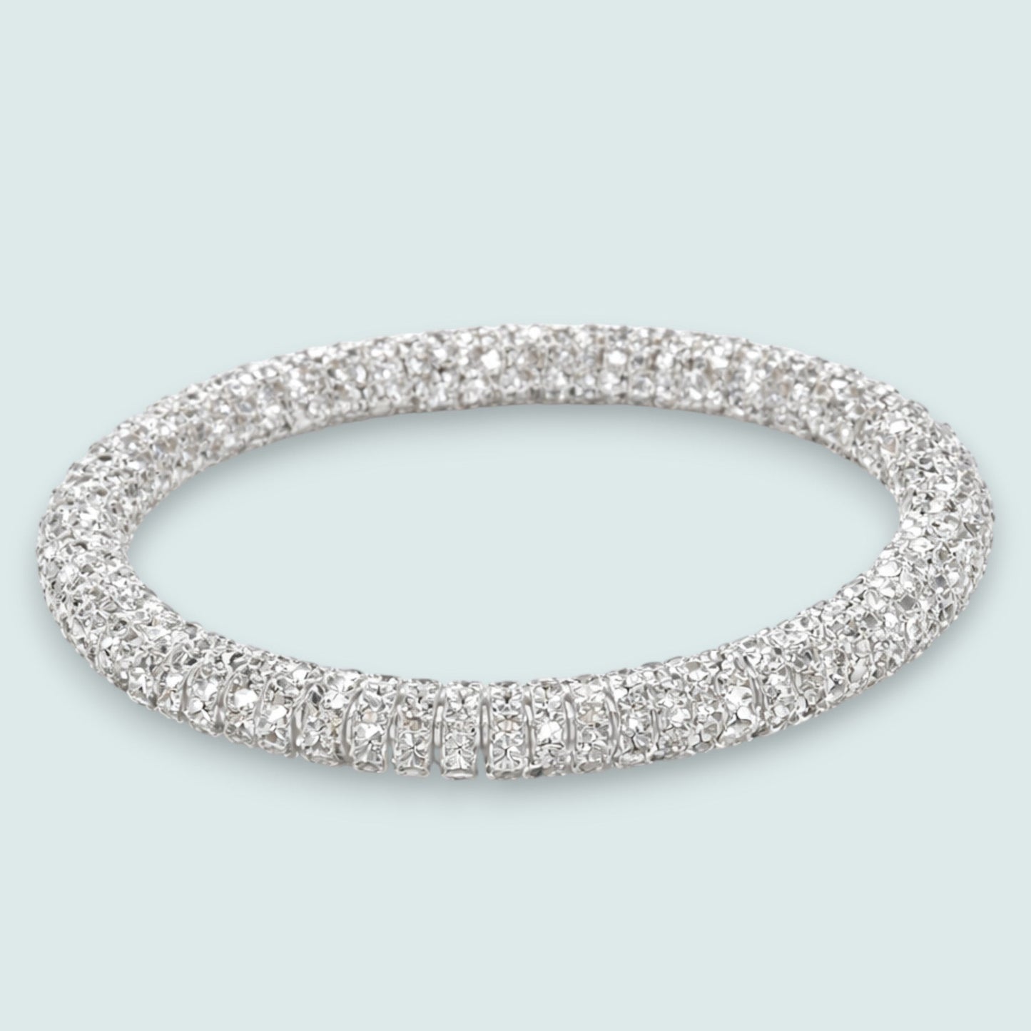 Audrey's - Luxe Pavé Crystal Stretch Bracelet