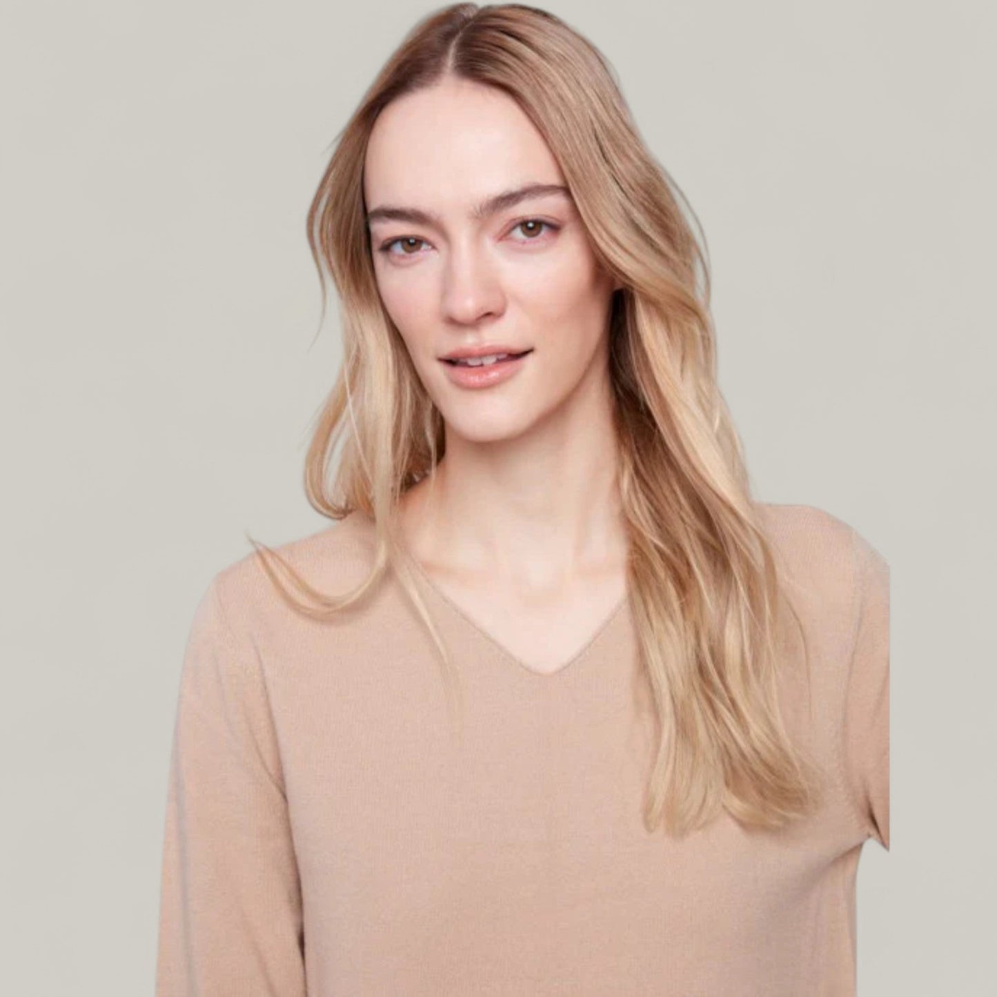 Charlie B - Basic V-Neck Sweater