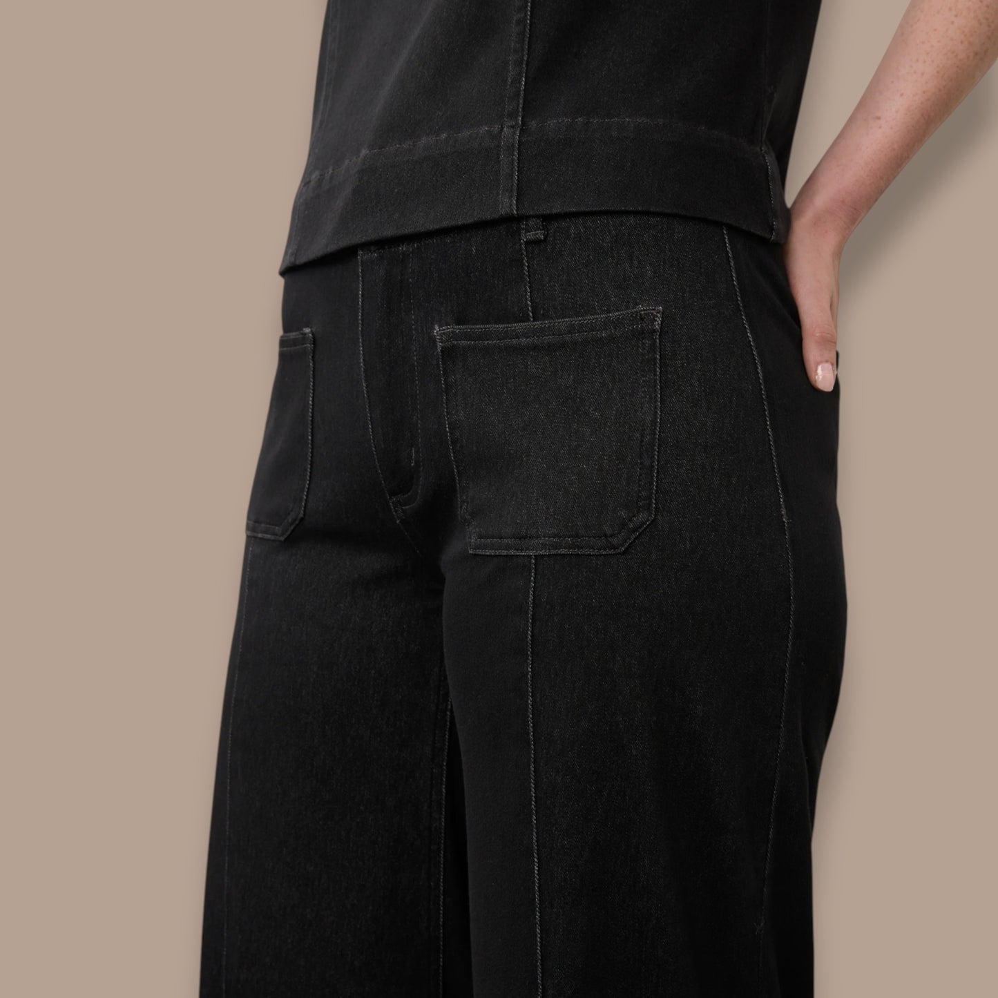 FDJ - Seamed Wide Leg Pant