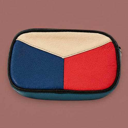 Armoir - Two-Sided Colour Block Crossbody Purse
