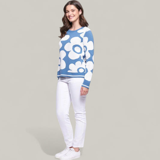 Foil - Floral Design Sweater