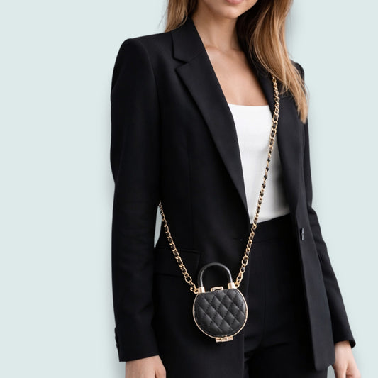 Luv & Co - Mini Quilted Mirror Purse