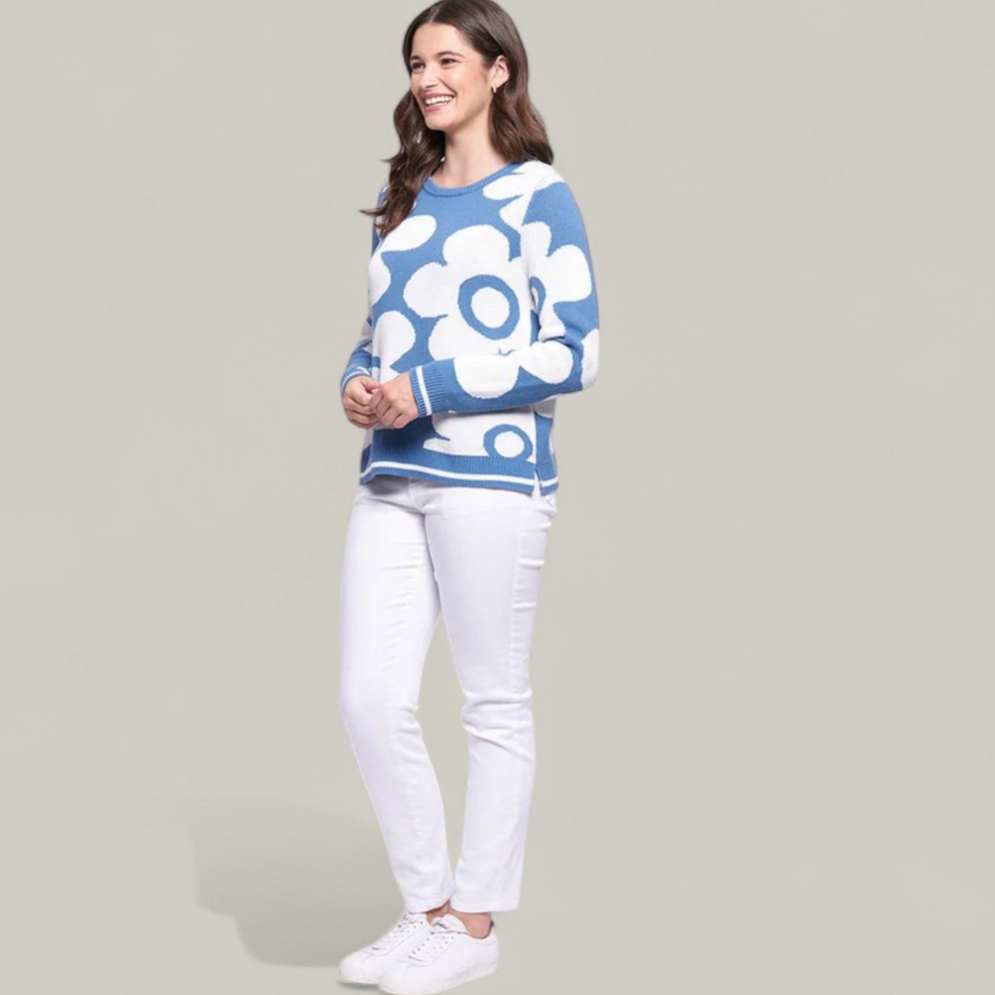 Foil - Floral Design Sweater