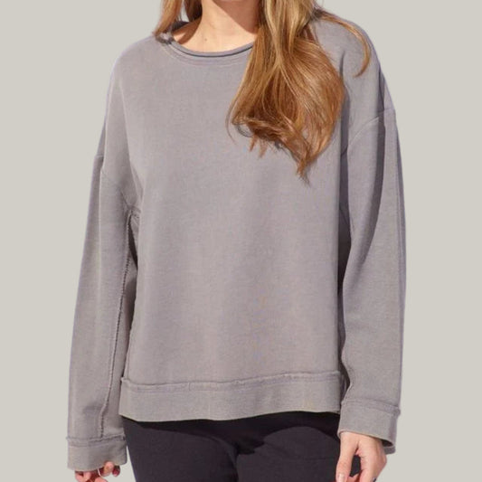 Escape - Rolled Neck Tunic Sweatshirt